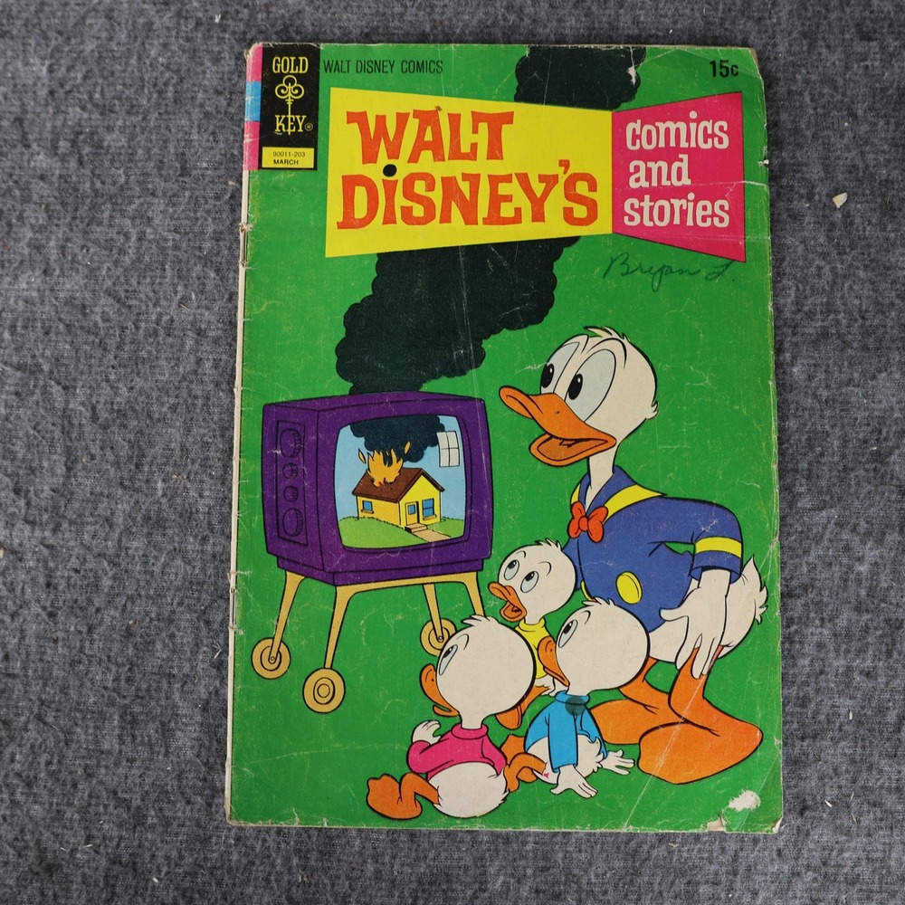 Vintage Walt Disney's Comics And Stories Gold Key Donald Duck 15c Comic Book